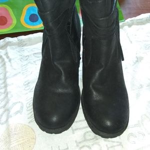 BOC Distressed Leather Boots